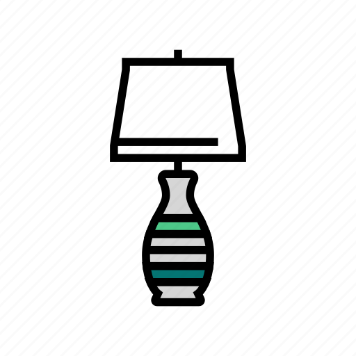 Room, table, lamp, light, home, desk icon - Download on Iconfinder