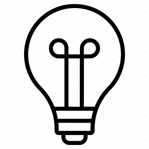Bulb, electricity, illumination, light, invention icon - Download on Iconfinder