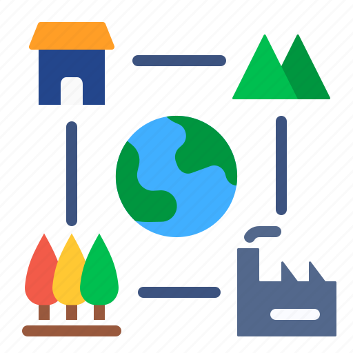 Allocate, geography, abundance, ecosystem, resource, land use icon - Download on Iconfinder