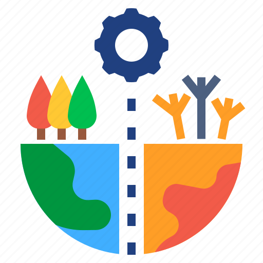 Degradation, destroy, environment, forest, drought, global warming icon - Download on Iconfinder