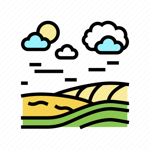 Meadow, land, scape, nature, desert, forest icon - Download on Iconfinder