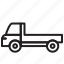 car, delivery icon, pickup car, transportation 