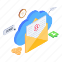 cloud mail, cloud email, cloud letter, cloud message, cloud hosting 