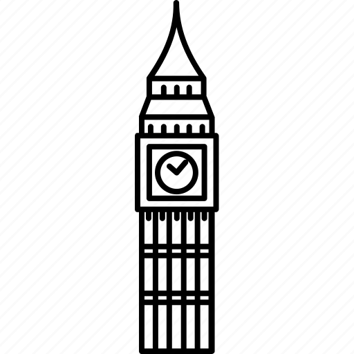 Architecture, bigben, clock, england, landmark, london, uk icon - Download on Iconfinder