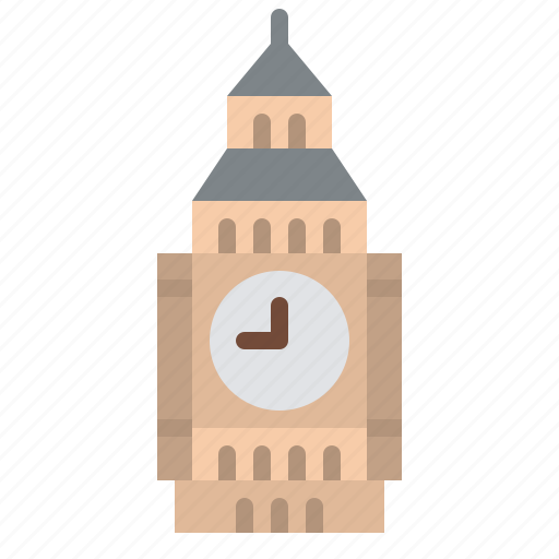 Tower, london, ben, clock, big, landmark icon - Download on Iconfinder