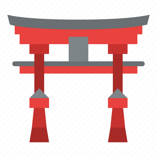 Itsukushima, japan, landmark, shrine icon - Download on Iconfinder