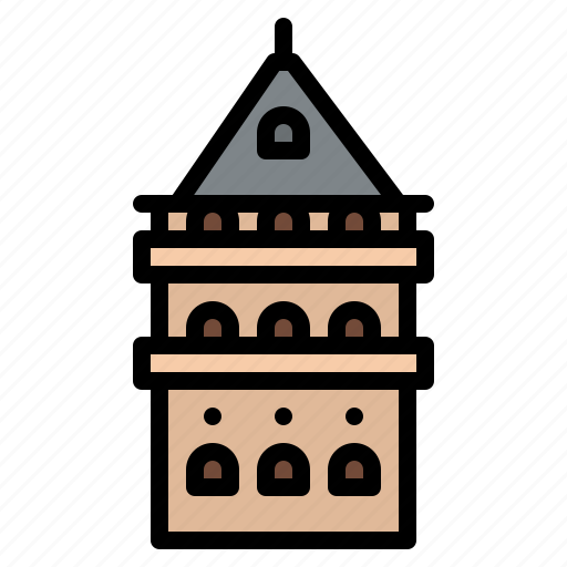 Turkey, galata, christea, turris, tower, landmark icon - Download on Iconfinder