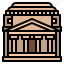 pantheon, landmark, temple, italy, church 