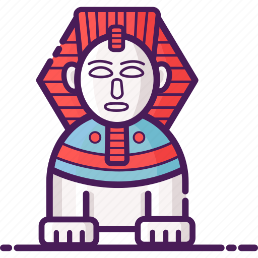 Egypt, giza, landmark, sphinx icon - Download on Iconfinder