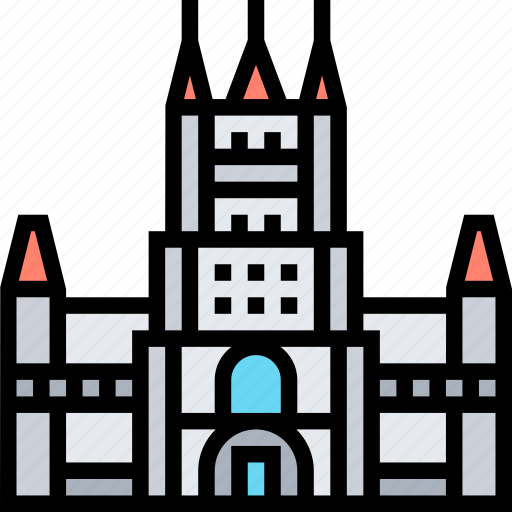 Bavo, cathedral, ghent, churh, belgium icon - Download on Iconfinder