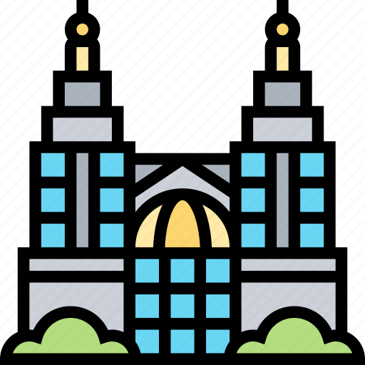 Petronas, towers, skyscrapers, downtown, malaysia icon - Download on Iconfinder