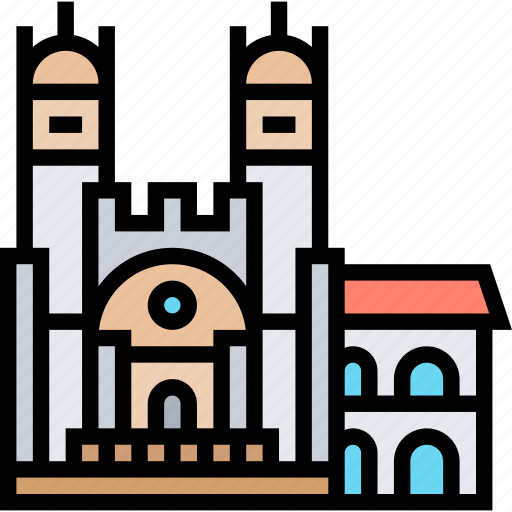 Porto, cathedral, catholic, church, portugal icon - Download on Iconfinder