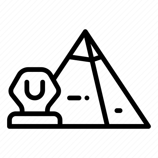 Pyramids, of, giza icon - Download on Iconfinder
