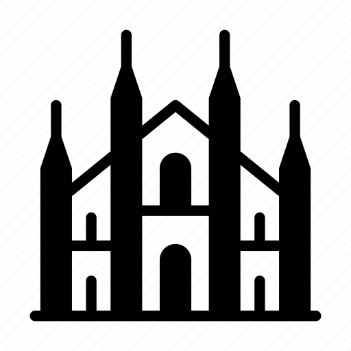 Milan, cathedral, landmark, italy icon - Download on Iconfinder