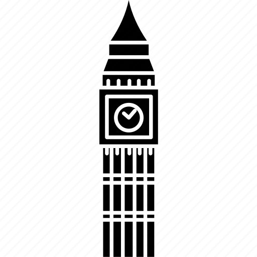 Big ben, clock, england, landmark, london, tower, uk icon - Download on Iconfinder