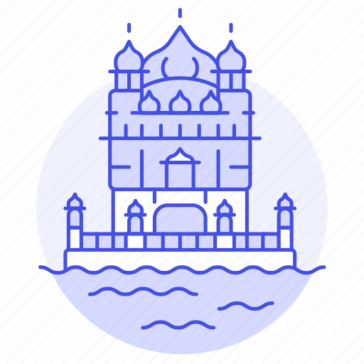Amritsar, architecture, golden, india, landmarks, national, punjab icon - Download on Iconfinder