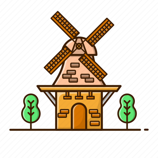 Amsterdam, cheese, electricity, environment, landscape, nature, windmill icon - Download on Iconfinder