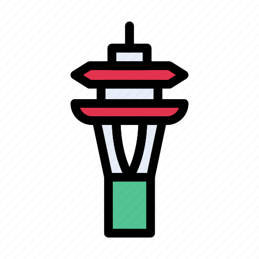 Building, canada, cntower, famous, landmark icon - Download on Iconfinder