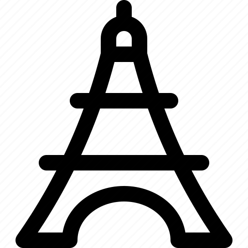 Landmark, eiffel, tower, paris, france icon - Download on Iconfinder