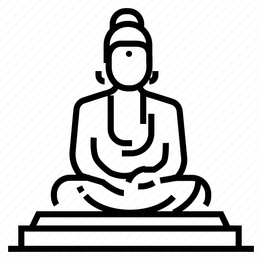 Buddha, buddhism, china, statue icon - Download on Iconfinder