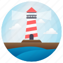 lighthouse tower, light house, sea tower, landscape, tower house, sea lighthouse