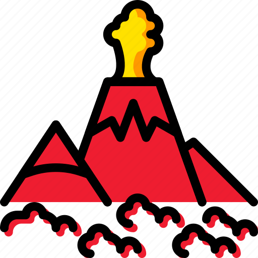 Island, landscape, nature, picture, volcano icon - Download on Iconfinder