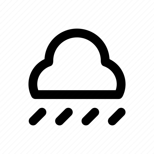Cloudy weather, rain, rainfall, rainstorm, rainy weather icon - Download on Iconfinder