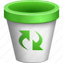 delete, dustbin, recycle bin, remove, rubbish basket, trash can, trashcan