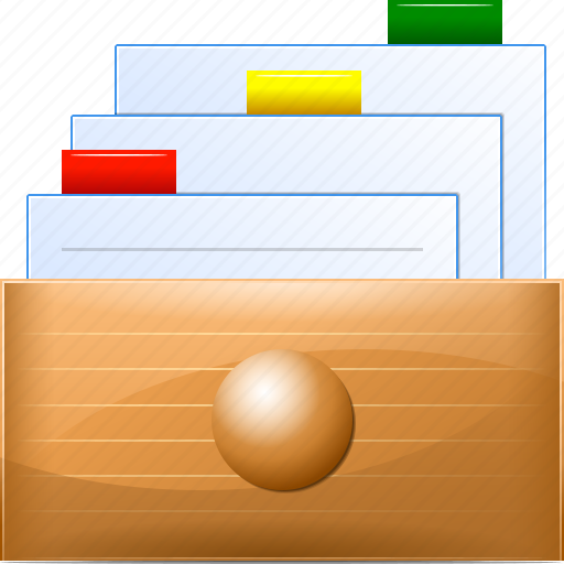 Archive, card file, database, documents, folder, library, office icon - Download on Iconfinder