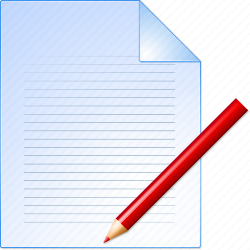 Change text, correct, edit file, modify document, pen, pencil, write icon - Download on Iconfinder