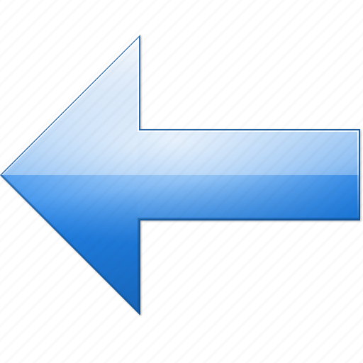 Backward, direction, navigation, pointer, undo, arrow left, previous icon - Download on Iconfinder
