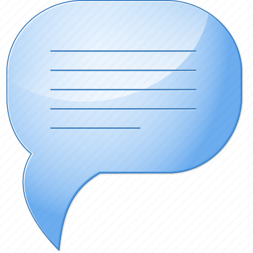 Chat, comment, letter, message, social communication, text, word box icon - Download on Iconfinder