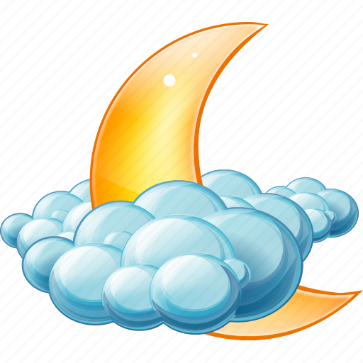 Cloudy, night icon - Download on Iconfinder on Iconfinder