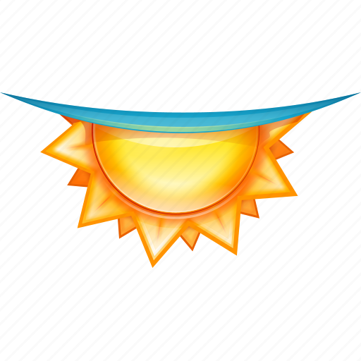 Dusk, sun, blue beam, underwater icon - Download on Iconfinder