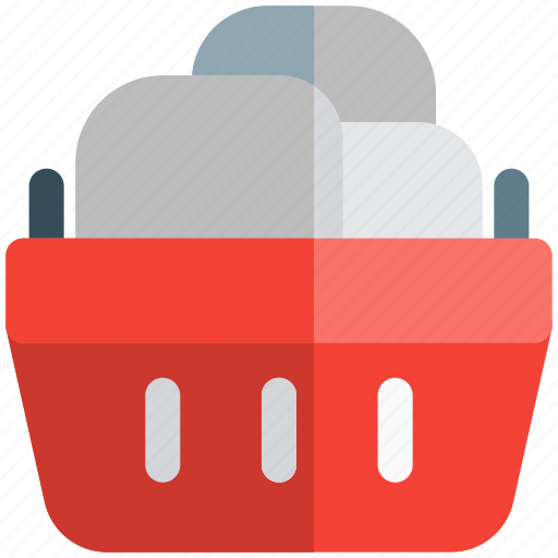 Laundry, basket, pictogram, clean icon - Download on Iconfinder