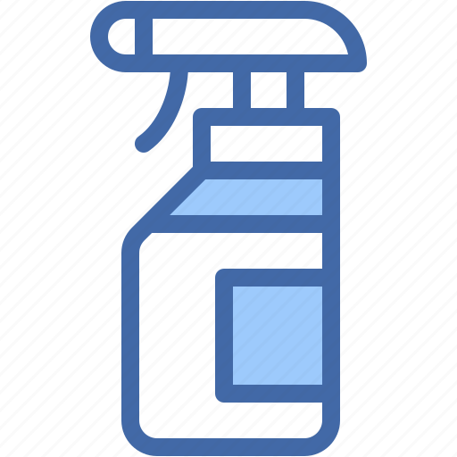 Spray, disinfectant, detergent, bottle, cleaning icon - Download on ...