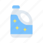 bleach, detergent, cleaner, powder, flask, spray bottle, squeeze, laundry service 