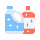 detergent, cleaner, powder, flask, spray bottle, squeeze, laundry service