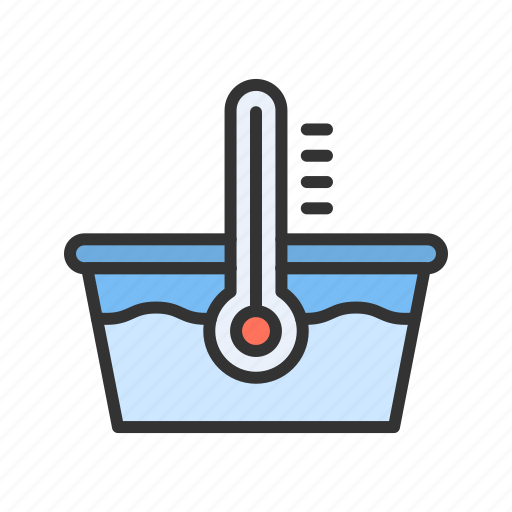 Temperature, iron table, laundry room, steam iron, suit, timer, tap icon - Download on Iconfinder