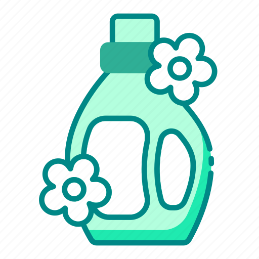 Softener, flower, detergent, fragrance, laundry, clean, cleaning icon - Download on Iconfinder