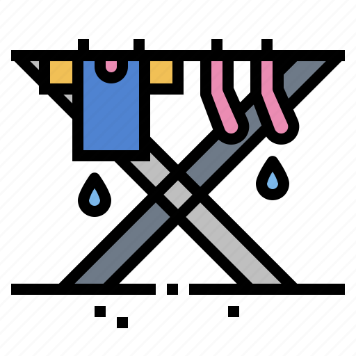 Drying, laundry, shirt, wash icon - Download on Iconfinder
