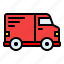 delivery, van, truck, vehicle, transportation, laundry, clean, housework, household 
