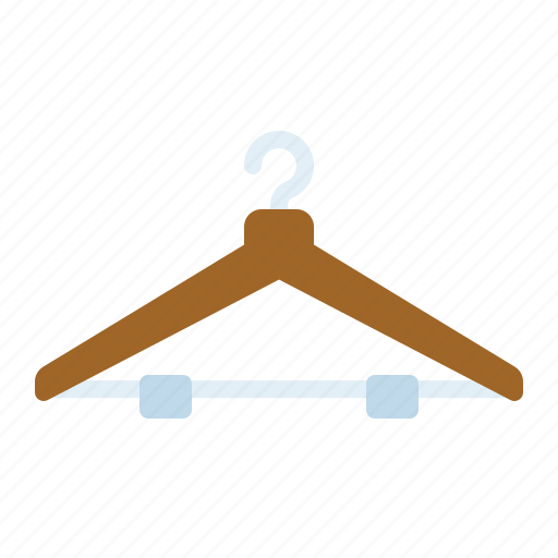Hanger, clothing, clothes, laundry, clean, housework, household icon - Download on Iconfinder