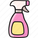spray bottle, cleaning, laundry, sprayer, household