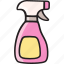 spray bottle, cleaning, laundry, sprayer, household 