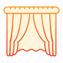 curtain, house, home, interior, window, frame, architecture, cloth, decoration
