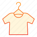hanger, tshirt, clothing, front, t, shirt, wear, template, cloth