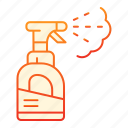 spray, bottle, container, hair, liquid, plastic, body, glass, product