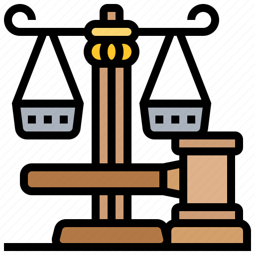 Balance, courthouse, gavel, justice, law icon - Download on Iconfinder