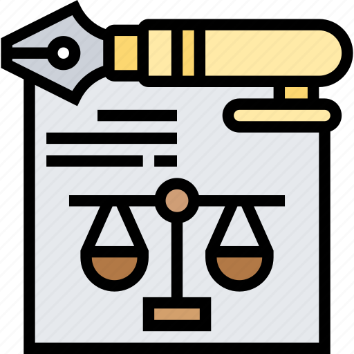Contract, agreement, judgement, legal, document icon - Download on Iconfinder